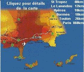 CARTE REPERE du Mas du Gros Caillou